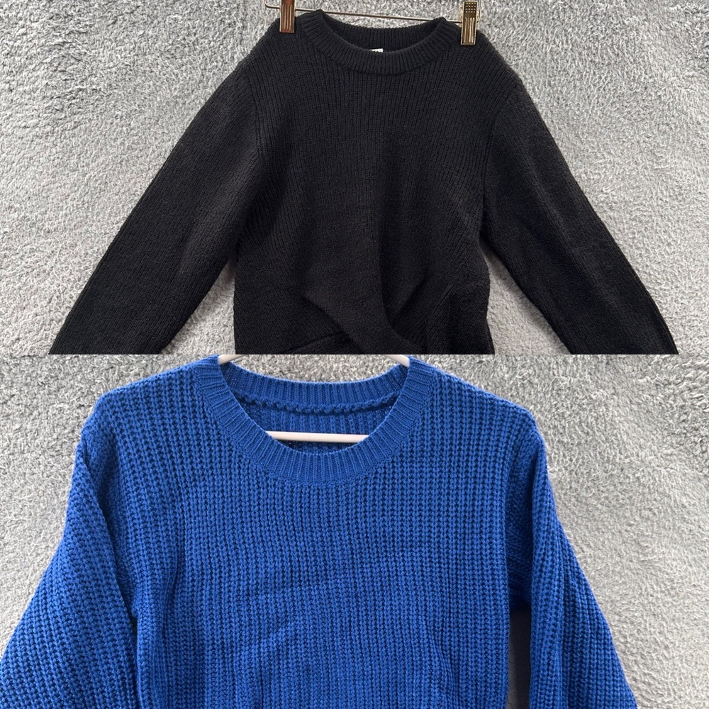 New Lot of 2 Girls Sweaters Size 10